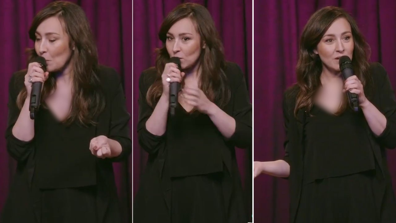 Böyle mizah zırvalığı yerin dibine batsın: Kadın soytarıdan ecdada hakaret!