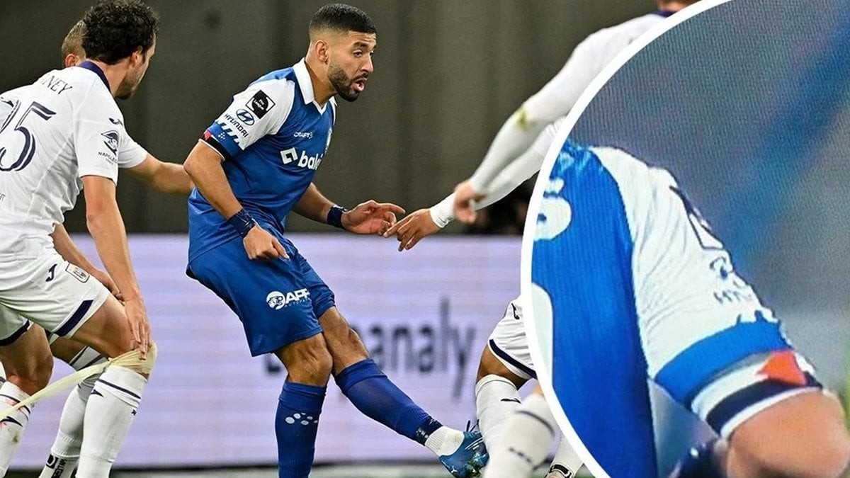 Böyle namussuzluk ne görüldü, ne de duyuldu! O ligde futbolcuların Filistin bayraklı kol bantları zorla çıkartıldı