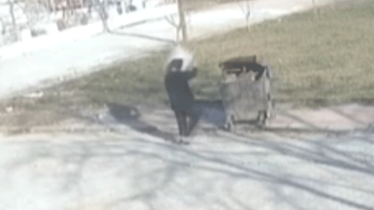 Böyle vicdansızlık görülmedi! Ellerini ayaklarını bağlayıp çöpe attı!