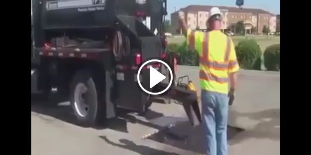 Böyle yol çalışması görülmedi!