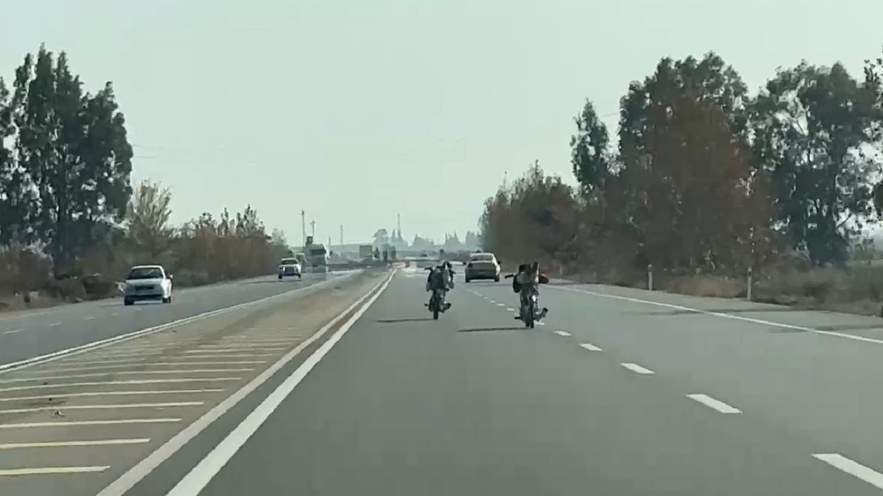 Böyle yolculuk olmaz! Saniye saniye görüntülendi