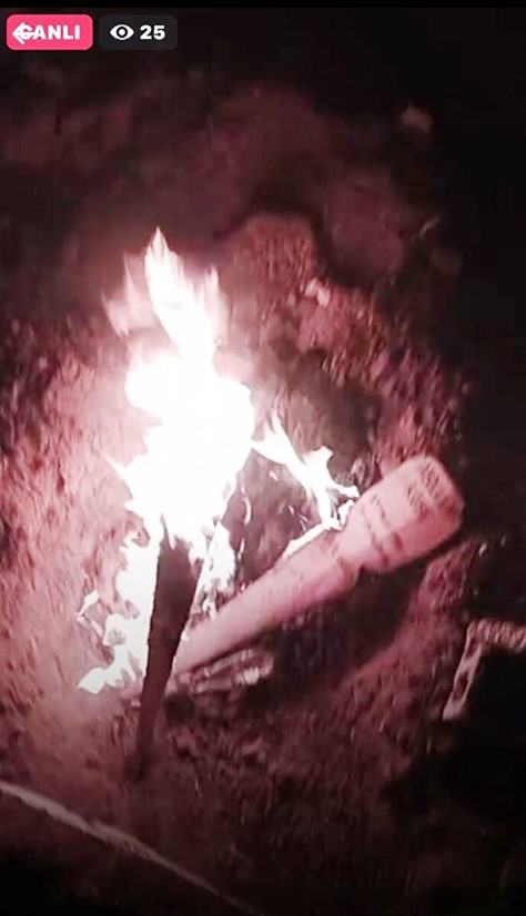 Böylesine az rastlanır! Mezarlıkta tüyler ürperten olay