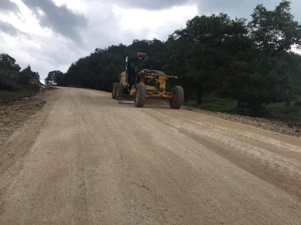 Bozalan Köyü’nün yolu asfaltlanıyor 