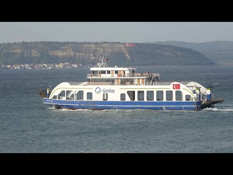 Bozcaada hattında fırtına engeli: GESTAŞ 2 seferin iptal edildiğini duyurdu