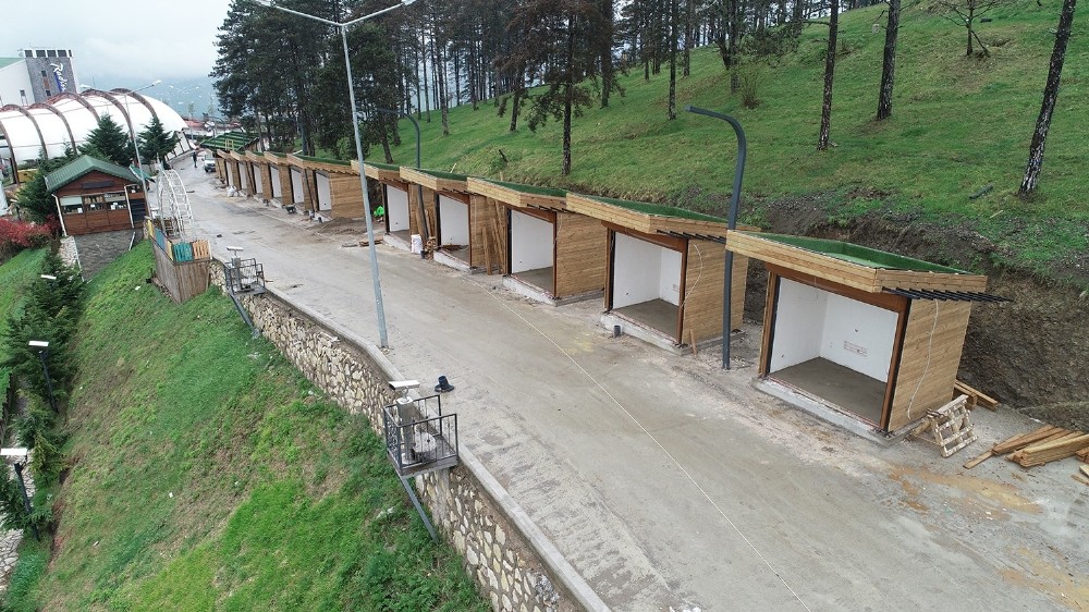 Boztepe yaz sezonuna hazırlanıyor 