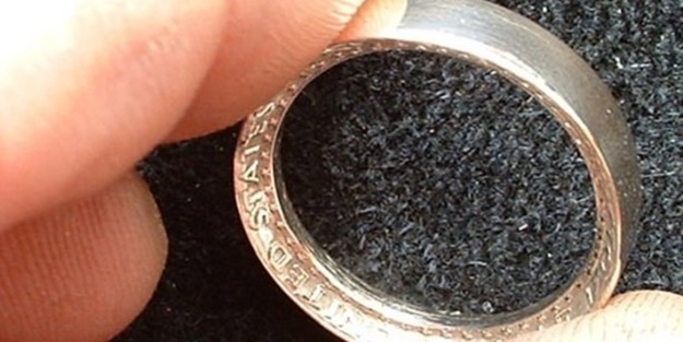 Bozuk parayla nasıl yüzük yapılır?