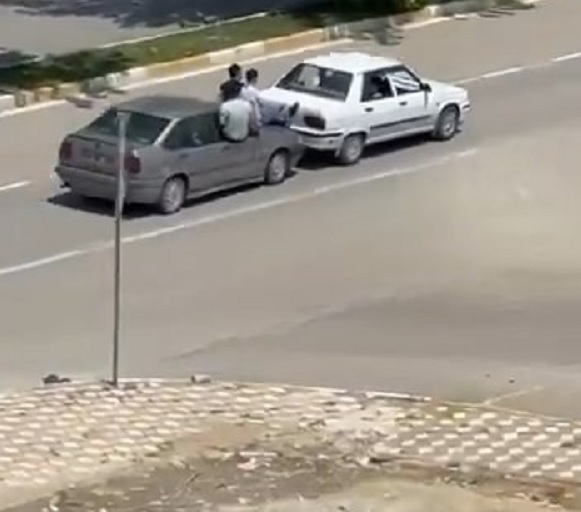 Bozulan araç için canlarını yok saydılar