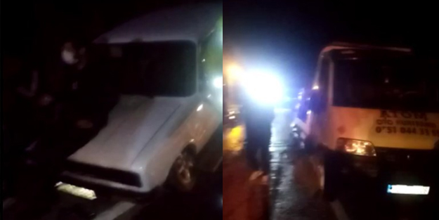 Bozulan araca müdahale ediyorlardı... Feci kaza! Ölüler var