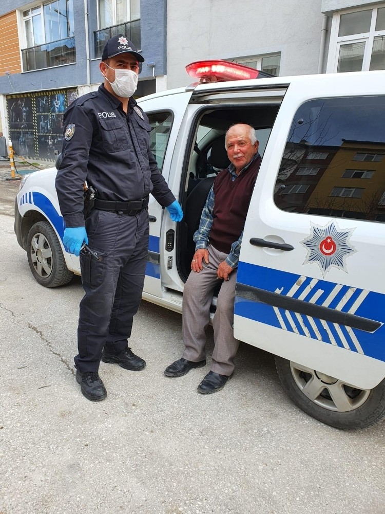 Bozüyük Emniyeti vatandaşın yardımına koşuyor 