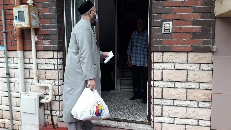 Bozüyük İlçe Müftülüğü personeli bin 66 aileye ulaştı 