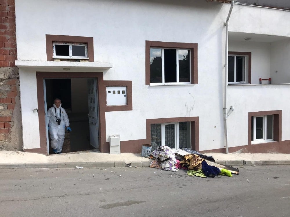 Bozüyük’te ev yangını 