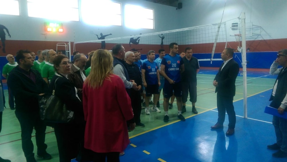 Bozyazı Kurumlar Arası Kaymakamlık Voleybol Turnuvası başladı 