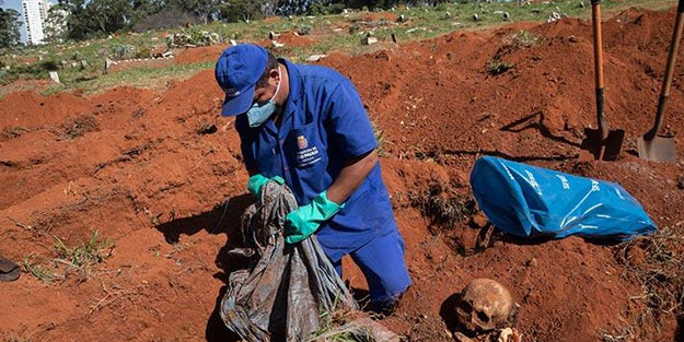 Brezilya koronavirüs felaketini yaşıyor!