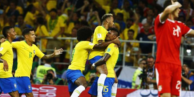 Brezilya turladı, Meksika ile eşleşti