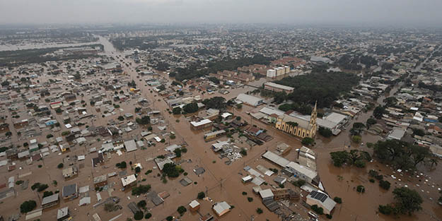 Brezilya'da felaket! Can kaybı 75'e yükseldi