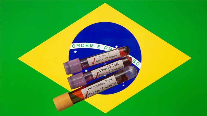 Brezilya'da son 24 saatte Kovid-19 nedeniyle 188 kişi öldü
