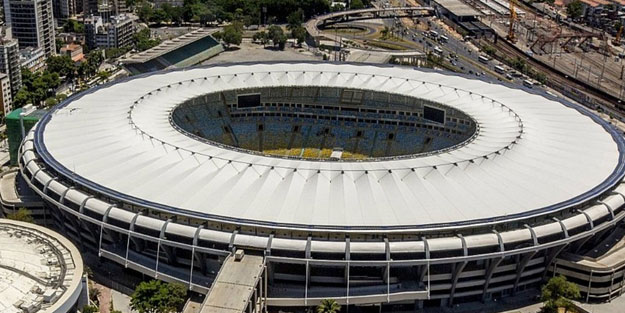 Brezilya'daki Maracana Stadı hastaneye dönüştürüldü