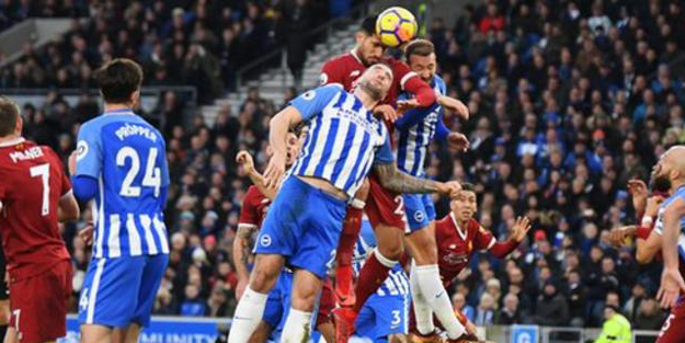 Brighton & Hove Albion: 1 - Liverpool:5