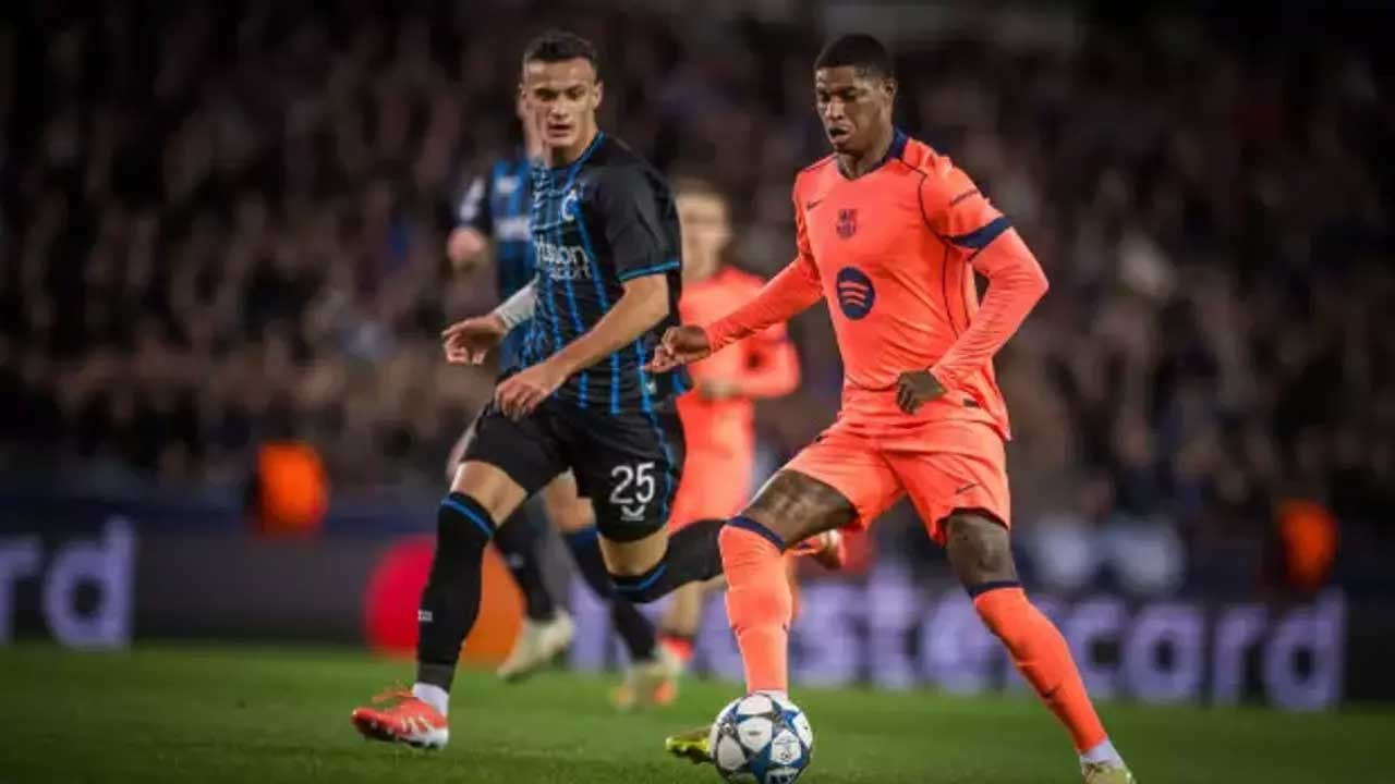 Brugge-Barcelona maçında gol şovu