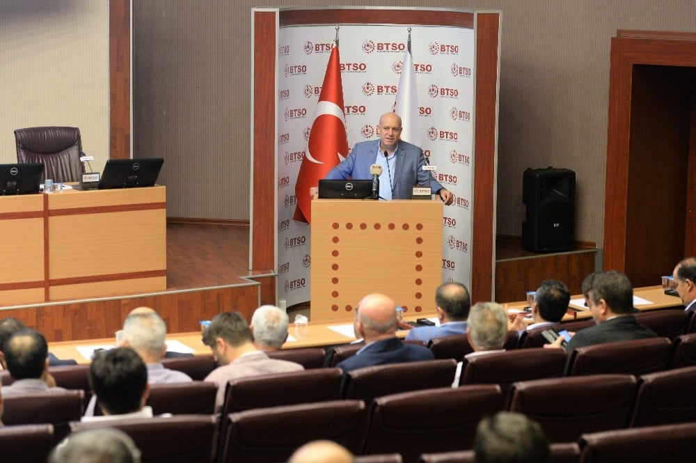 BTSO Başkan Yardımcısı İsmail Kuş: 