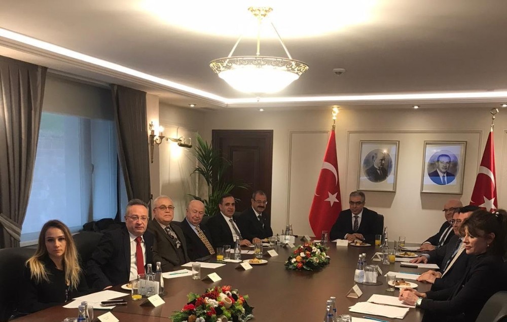 BTSO Başkanı Ateş Cumhurbaşkanlığı’nda toplantıya katıldı 