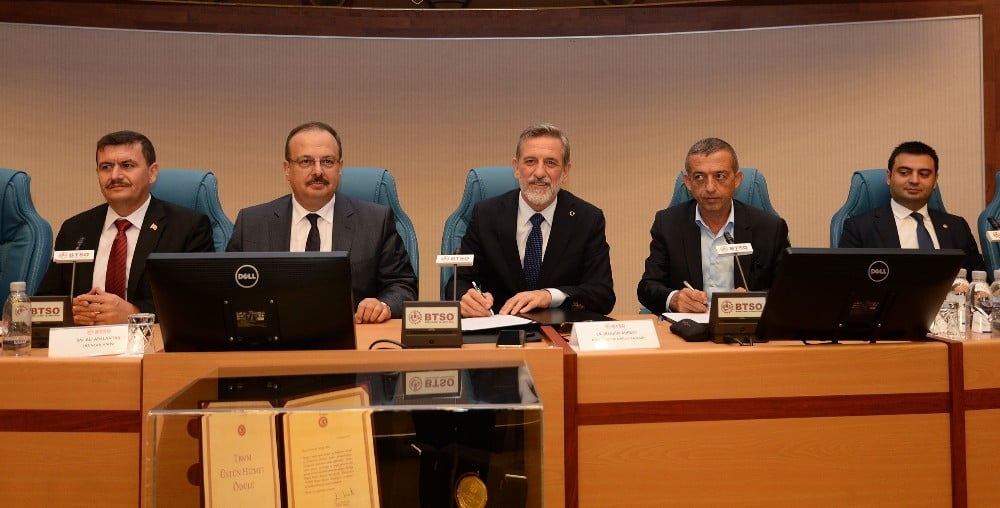 BTSO, Çorlu ve Erzincan TSO ile iş birliği protokolüne imza attı 