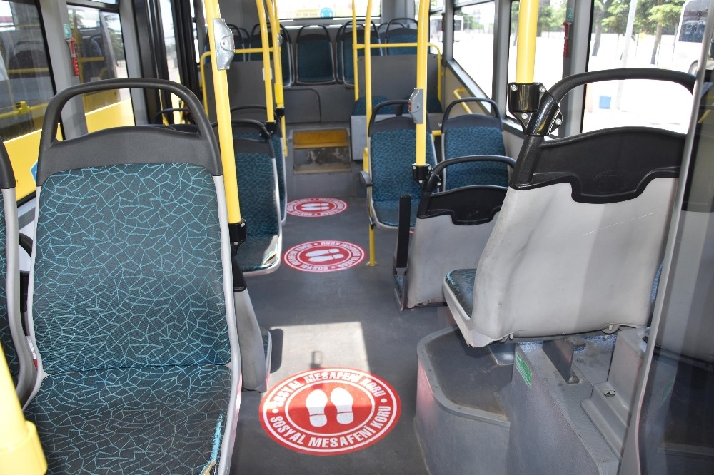 BTT otobüslerinde yeni tedbirler 