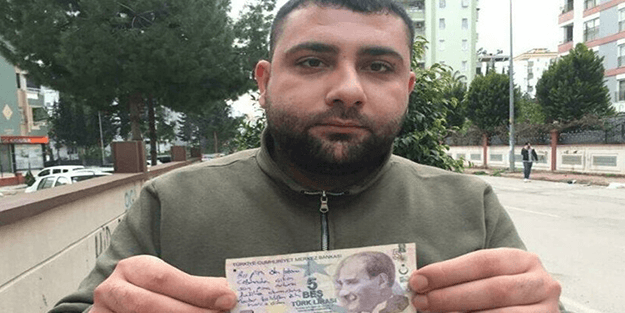Bu 5 lira bildiğiniz 5 liralardan değil! Sahibi aranıyor