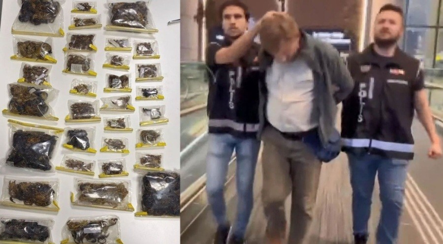 Bu adam nasıl serbest bırakılır? İstanbul Havalimanı’nda, valizinde bakın ne bulundu
