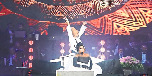 Bu adamın rezillikleri bitmeyecek mi? Bülent Ersoy'dan semazenli ilahi konseri!