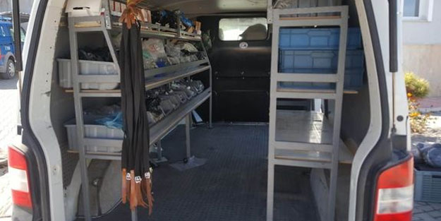 Bu araçla şehir şehir geziyordu... Sonunda yakalandı!