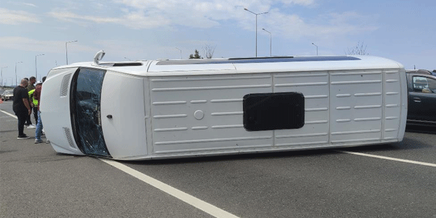 Bu araçtan burnu bile kanamadan çıktı