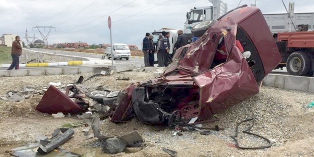 Bu araçtan sağ çıktı!