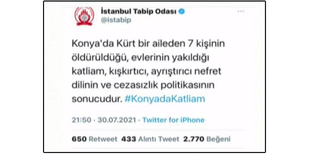 Bu bildiriyi yazanın yüzüne tükürmek hak değil midir şimdi?