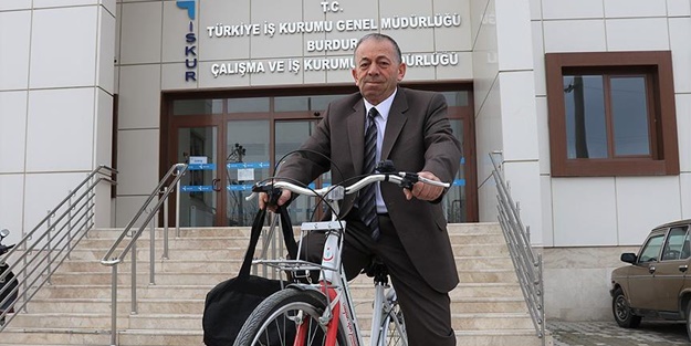 Bu bisiklet 'Resmi Hizmete Mahsustur'