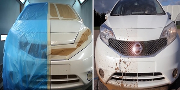 Bu boyayla otomobil kir tutmuyor!