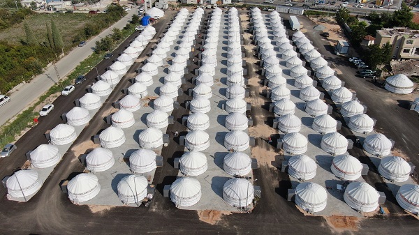 Bu çadırlar tek damla su geçirmiyor!