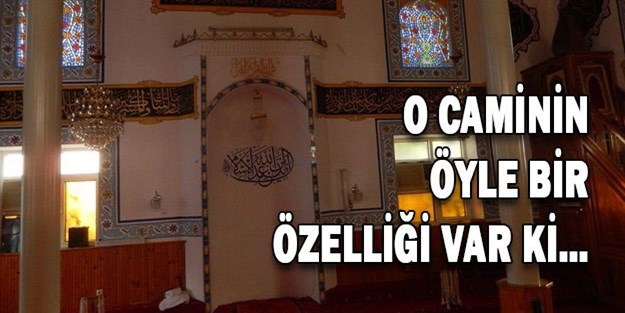 Bu cami iki kıbleye de bakıyor!