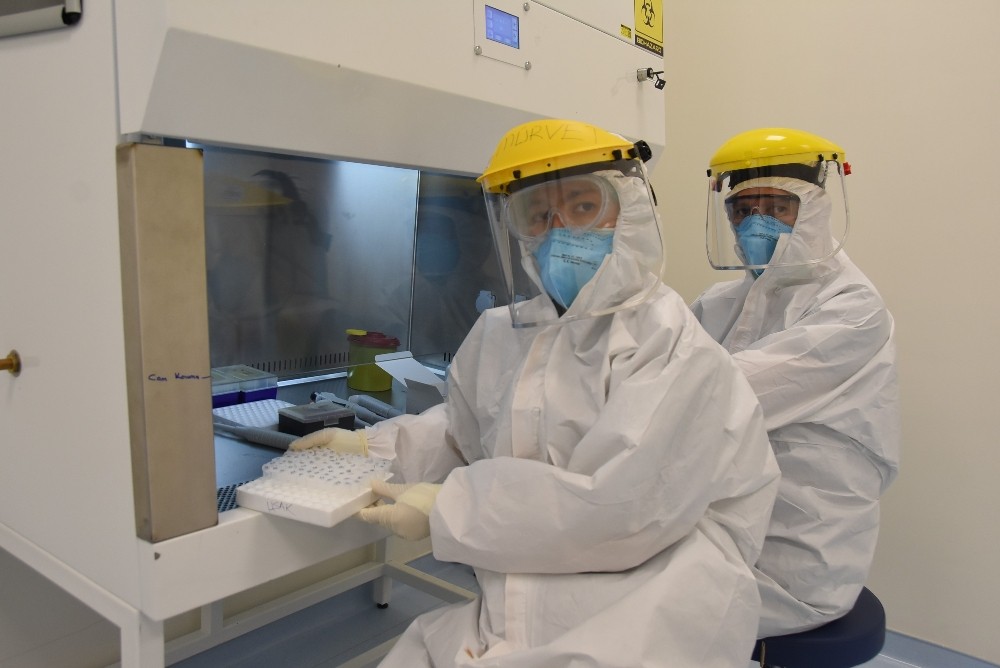 Bu cihazla bulaş riski en aza indirilerek 