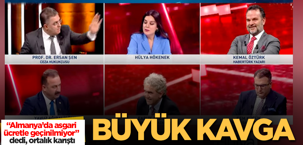 Bu da “Almanya’da asgari ücretle geçinemezsin” kavgası