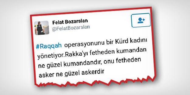 Bu da Aydın Doğan'ın PYD armalı muhabiri