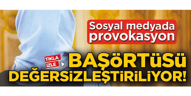 Bu da başörtüsü sömürüsü
