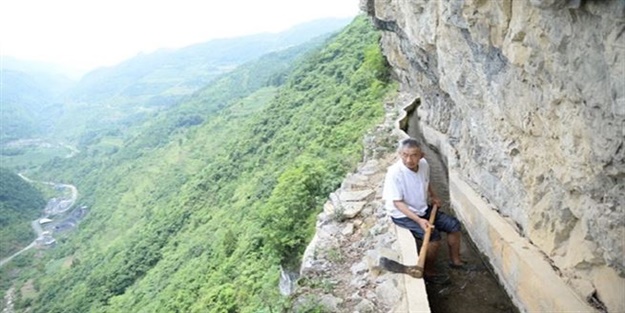 Bu da Çinlilerin 'dağı delen' Ferhat'ı!