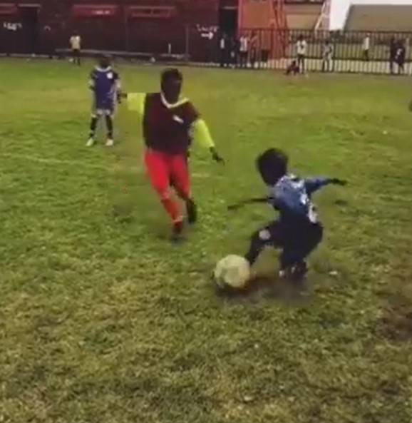 Bu da Güney Afrikalı Messi! İzleyenler mest oldu