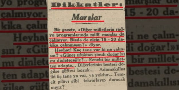 Bu da mı kopya? Gençlik Marşı hakkında şok belge