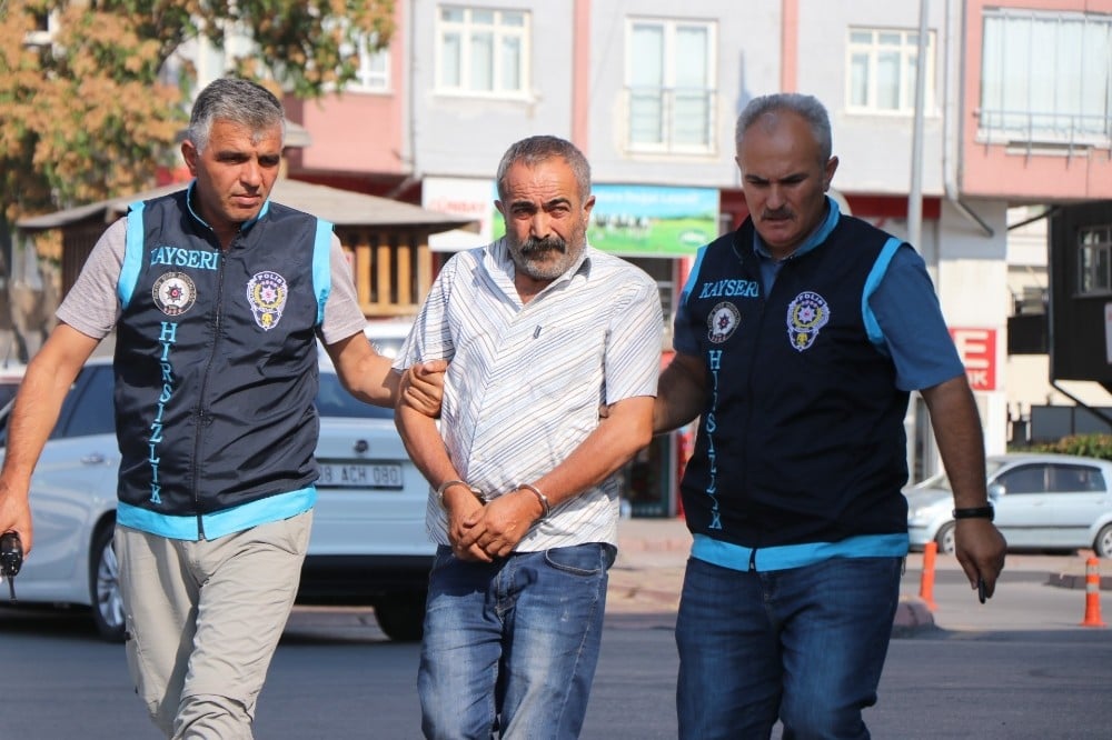 Bu da mutfak tüpü hırsızı 