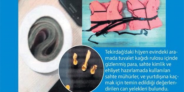 Bu da yeni taktikleri… Tuvalet kağıdının içinde bir tomar para!
