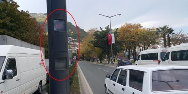 Bu direği görmediyseniz cezayı yediniz!