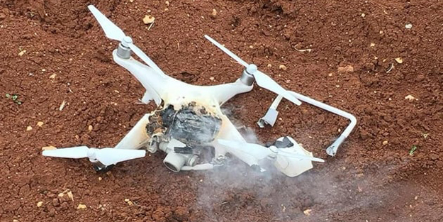 Bu 'drone'un sahipleri şu an kaçacak delik arıyor!
