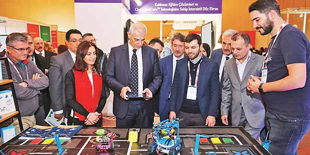 Bu fuarda eğitim teknolojiyle buluştu